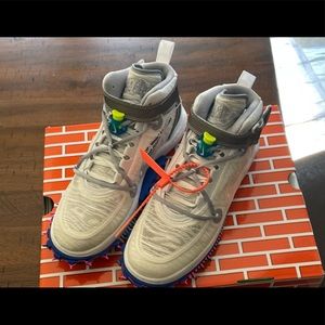 Nike x off white Air Force 1 mid sp white/clear